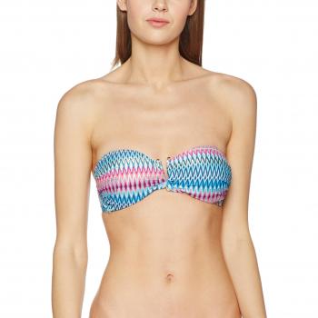 DORINA Acapulco Soft Bandeau Top, Bikini para Mujer, Multicoloured
