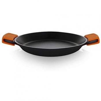 Orbegozo PDA 2032 - Paellera de aluminio fundido indeformable, 2,6 L, recubrimiento antiadherente, asas de silicona