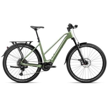 Bicicleta eléctrica ORBEA Kemen MID 10 2024 - Color Rojo Burdeos Metálico, Talla L