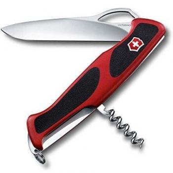 Victorinox Rangergrip 63, 130 mm, Cachas de 2 Componentes, Rojo/Negro