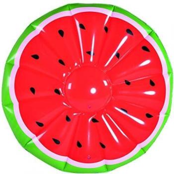Isla Hinchable Gigante Sandía Roja con Regalo de Pelota Playa Multicolor - +14 Años