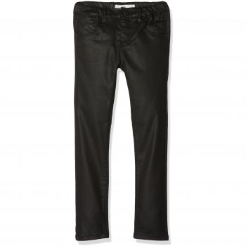 NAME IT Nitblosa Skinny Twi Pant F Mini, Pantalones para Niñas, Negro