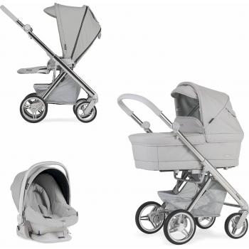 Carrito Trio Bebecar Pratika Special Cromado KP-375