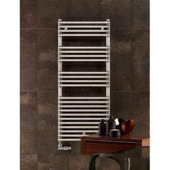 Radiador eléctrico de diseño Zehnder Forma Spa, cromado, 1281 x 496 mm, modelo LFE-120-050/DD