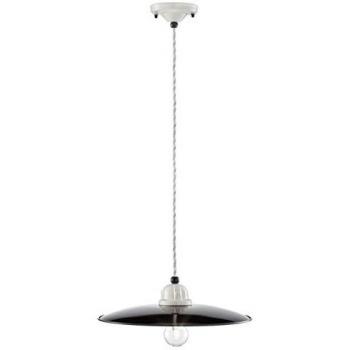 Lámpara Colgante Retro Industrial B&W C1612 de Cerámica y Metal - 77W