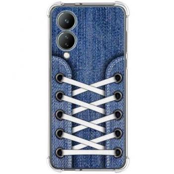 Funda Silicona Antigolpes Diseño Zapatillas 01 para Vivo Y17s