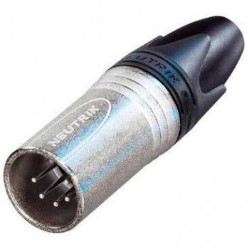 Neutrik NC5FXX 5-Pin Female XLR Connector, Silver