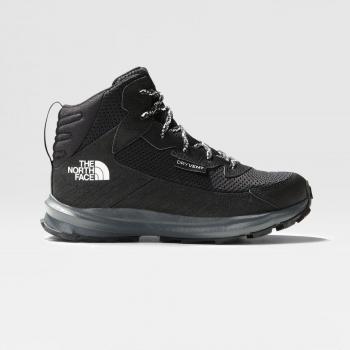 Botas de niños Fastpack The North Face en color negro con diseño de piel