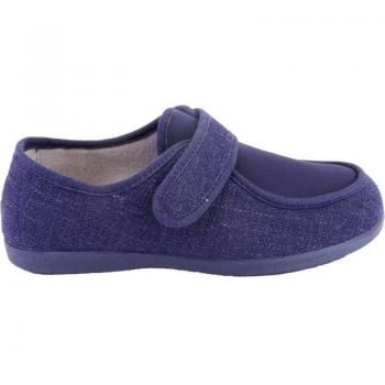 Zapatos de Hombre GARZON 6870.149 Lonas de hombre azul marino con velcro
