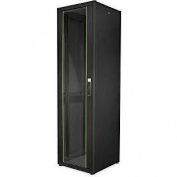Armario de Red Digitus 19 42U Dynamic Basic - 2040x600x600mm - Negro - Capacidad de Carga 600 kg