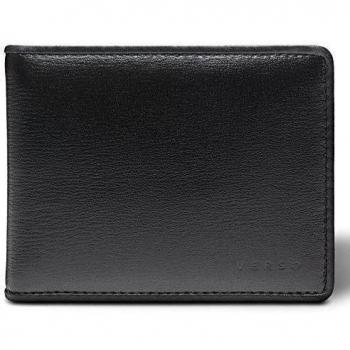 Verso Minimal | Cartera de Cuero Negro | Cartera Pequeña y Minimalista | Diseño Superior