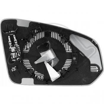 Cristal de espejo retrovisor exterior DIEDERICHS 7662127