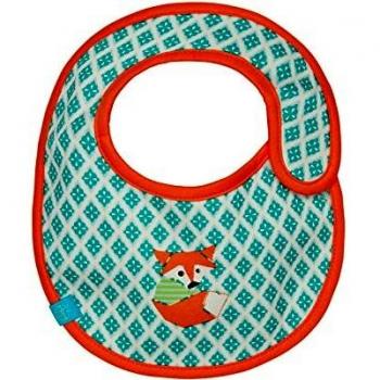 Lässig Babero Waterproof Bib Small turquesa Little Tree Fox