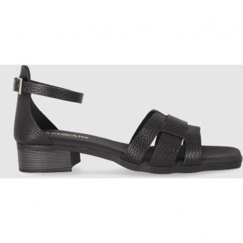 Sandalias de Tacón de Piel para Mujer Chika10 ST FIORE 5344 Negro