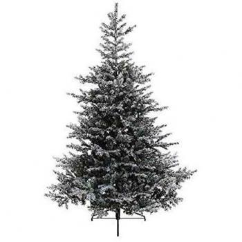 Árbol de Navidad Grandis Innevado 180 cm - Artificial, Cubierto de Nieve, Interior y Exterior