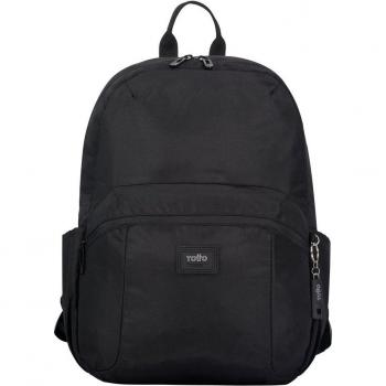 Mochila Totto Trik M para portátil 14 color negro