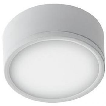Downlight Klio LED Superficie 1300lm 4000K Aluminio Difusor Acrílico Blanco 11,4x4,9cm