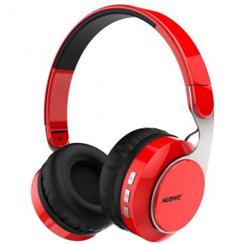 Auriculares Bluetooth, Nubwo S8 plegable en Ear estéreo inalámbrico/con cable auriculares con micrófono para iPhone, iPad, iPod, Samsung Smartphone y más