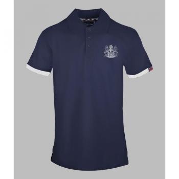 Aquascutum Blue Cotton Polo Shirt - M