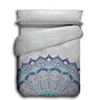 Stilia Set Nórdica 3 Piezas, Juego Edredón + Funda De Almohada + Sábana Bajera Ajustable, Amy