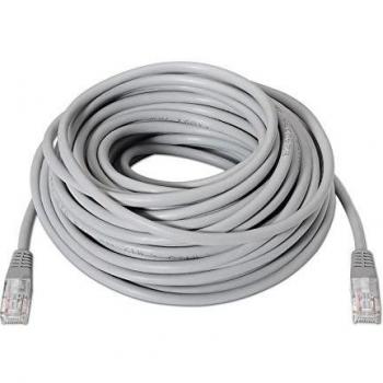 NANOCABLE 10.20.0420 - Cable de Red Ethernet RJ45 Cat.6 UTP AWG24, 100% Cobre, Gris, latiguillo de 20mts