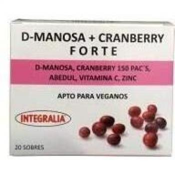 Integralia D-Manosa + Cranberry Plus 20Sbrs. 200 g 1 Unidad