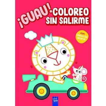 ¡Guau! Coloreo sin salirme. Rojo