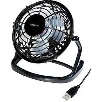 LogiLink UA0192 - Ventilador USB, Negro