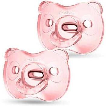 Medela Baby Soft Silicone Chupetes - Para bebés de 6 a 18 meses - 2 unidades