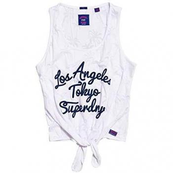 Superdry - Surf Beach Tank Mujer Color: White Talla: M
