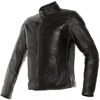 Dainese-MIKE Chaqueta de piel , Negro, Talla 58