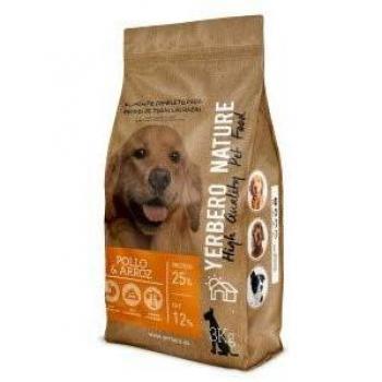 YERBERO Nature Pollo y ARROZ Comida Premium para Perros 3kg