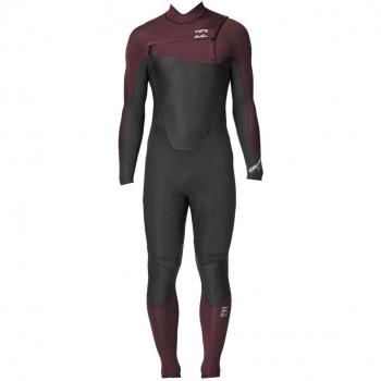 2016 Billabong Foil 4/3mm Chest Zip Steamer Wetsuit BLOOD U44M06 Sizes- - XXLarge