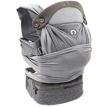 Chicco - Mochila Portabebés Boppy Adjust ComfyFit Pearl Gris