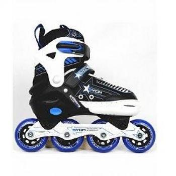 Patines en linea se mantiene Star Boy – Move Azul Negro Blanco