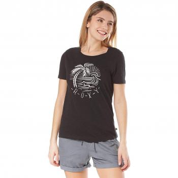 Roxy Red Lines tee-Shirt, Mujer, True Black, M