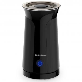 SimpleTaste Espumador de Leche Electrico Automático, batidor Calentador para café Cappuccino, Lattes y Bulletproof Coffee