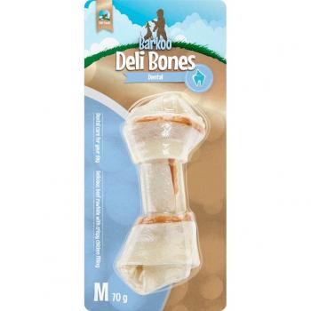Barkoo Deli Bones Dental con nudos - M, 3 unidades de 14 cm (210 g)