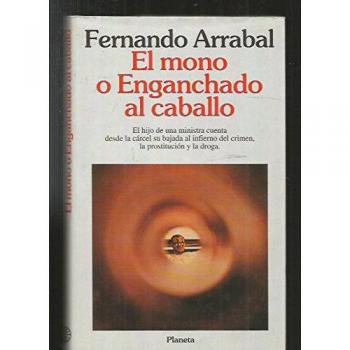 Mono o enganchado al caballo,el