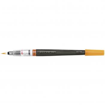 Pentel Color Brush - Pincel recargable, color naranja