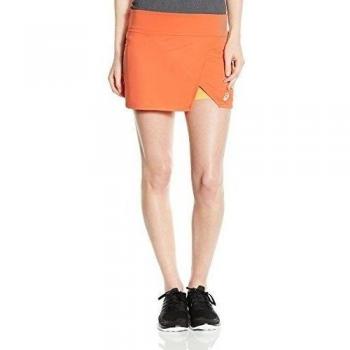 ASICS 121696 - Falda-pantalón de deporte para mujer, color rojo, talla L