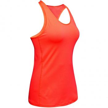 Under Armour (UNDKU) Heatgear Armour Racer Tanque, Mujer, Naranja, MD