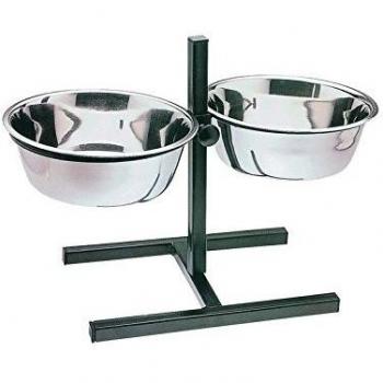 PetiPop 70942 Comedero Doble con Soporte 2