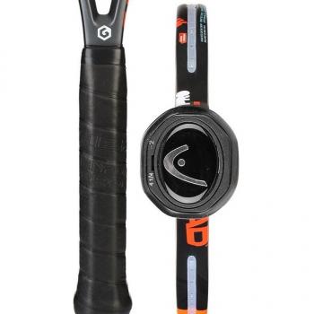 Head Graphene XT Radical Pro - Raqueta de Tenis, Color Naranja/Negro/Rojo, Talla U20