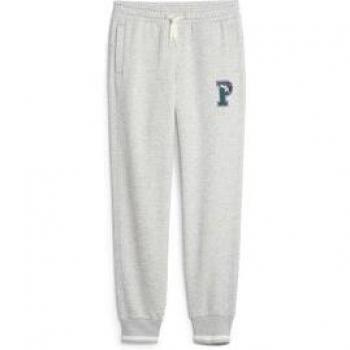 Puma Squad Children's Sweatpants Light Gray Heather