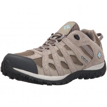 Columbia Redmond Waterproof, Zapatillas de Senderismo para Mujer, Beige