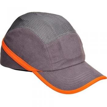 Gorra de Chichonera Portwest PW69 Aireada - Gris - Talla Única - Certificación CE