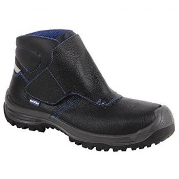 Bota de Piel Negra con Cierre de Velcro Seguridad S3 Modelo Urian T 36