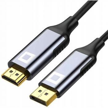 Cable Co2 Displayport a HDMI 2.1 - HDMI FHD 240Hz 8K 60Hz HDR 2M