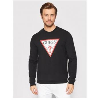 Guess Audley Regular Fit Black Sweatshirt